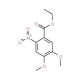 Ethyl 4,5-dimethoxy-2-nitrobenzoate (CAS 100905-33-7) - chemical structure image