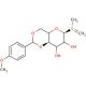 Ethyl 4,6-(4-Methoxybenzylidene)-β-D-thiogalactopyranoside (CAS 311797-19-0) - chemical structure image