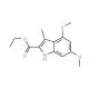 Ethyl 4,6-dimethoxy-3-methyl-1H-indole-2-carboxylate (CAS 1134334-78-3) - chemical structure image