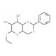 Ethyl 4,6-O-benzylidene-b-D-thiogalactopyranoside (CAS 56119-28-9) - chemical structure image