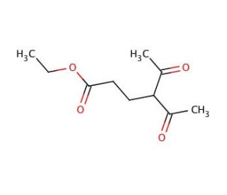 Ethyl 4-acetyl-5-oxohexanoate (CAS 2832-10-2) - chemical structure image