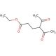 Ethyl 4-acetyl-5-oxohexanoate (CAS 2832-10-2) - chemical structure image