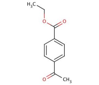 Ethyl 4-acetylbenzoate (CAS 38430-55-6) - chemical structure image