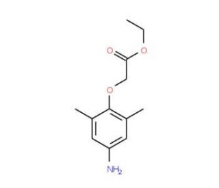 ethyl (4-amino-2,6-dimethylphenoxy)acetate - chemical structure image
