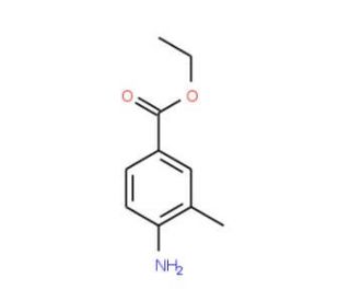 Ethyl-4-amino-3-methylbenzoate (CAS 40800-65-5) - chemical structure image