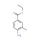 Ethyl-4-amino-3-methylbenzoate (CAS 40800-65-5) - chemical structure image