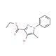 Ethyl 4-bromo-5-methyl-1-phenylpyrazole-3-carboxylate - chemical structure image