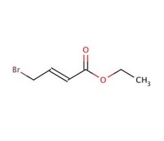 Ethyl 4-bromocrotonate (CAS 37746-78-4) - chemical structure image