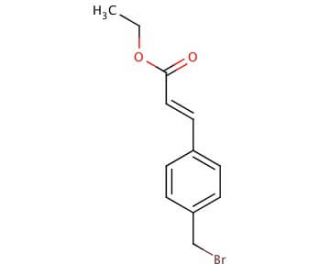 Ethyl 4-Bromomethylcinnamate - chemical structure image