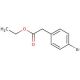 Ethyl 4-bromophenylacetate (CAS 14062-25-0) - chemical structure image