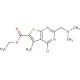 ethyl 4-chloro-2-[(dimethylamino)methyl]-5-methylthieno[2,3-d]pyrimidine-6-carboxylate - chemical structure image