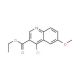 Ethyl 4-chloro-6-methoxyquinoline-3-carboxylate (CAS 22931-71-1) - chemical structure image