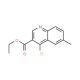 Ethyl 4-chloro-6-methylquinoline-3-carboxylate (CAS 56824-87-4) - chemical structure image