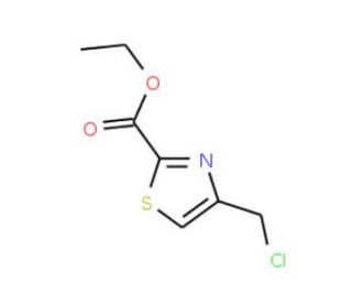 ethyl 4-(chloromethyl)-1,3-thiazole-2-carboxylate (CAS 100960-16-5) - chemical structure image