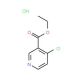 Ethyl 4-chloronicotinate HCl (CAS 174496-99-2) - chemical structure image