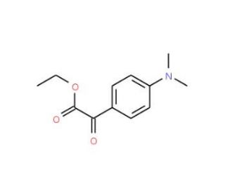 Ethyl 4-dimethylaminobenzoylformate (CAS 41116-24-9) - chemical structure image