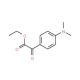 Ethyl 4-dimethylaminobenzoylformate (CAS 41116-24-9) - chemical structure image