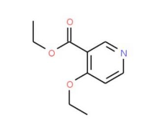 Ethyl 4-ethoxynicotinate (CAS 33279-63-9) - chemical structure image