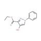 ethyl 4-hydroxy-1-phenyl-1H-pyrazole-3-carboxylate (CAS 39683-24-4) - chemical structure image