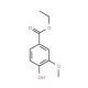 Ethyl 4-hydroxy-3-methoxybenzoate (CAS 617-05-0) - chemical structure image