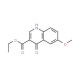 Ethyl 4-hydroxy-6-methoxyquinoline-3-carboxylate (CAS 77156-78-6) - chemical structure image