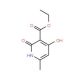 Ethyl-4-hydroxy-6-methyl-2-pyridone-3-carboxylate (CAS 10350-10-4) - chemical structure image
