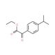 Ethyl 4-iso-propylbenzoylformate (CAS 34906-84-8) - chemical structure image