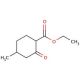 Ethyl 4-methyl-2-cyclohexanone-1-carboxylate (CAS 13537-82-1) - chemical structure image