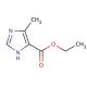 Ethyl 4-methyl-5-imidazolecarboxylate (CAS 51605-32-4) - chemical structure image