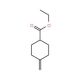 Ethyl 4-methylenecyclohexanecarboxylate (CAS 145576-28-9) - chemical structure image