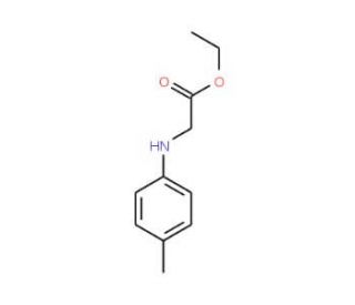 Ethyl [(4-methylphenyl)amino]acetate (CAS 21911-68-2) - chemical structure image