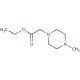 ethyl (4-methylpiperazin-1-yl)acetate (CAS 28920-67-4) - chemical structure image