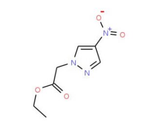 Ethyl (4-nitro-1H-pyrazol-1-yl)acetate (CAS 39753-81-6) - chemical structure image