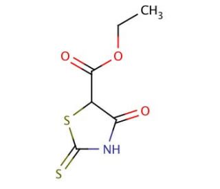 ethyl 4-oxo-2-thioxo-1,3-thiazolidine-5-carboxylate - chemical structure image