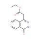 ethyl (4-oxo-3,4-dihydrophthalazin-1-yl)acetate (CAS 25947-13-1) - chemical structure image