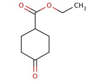 Ethyl 4-oxocyclohexanecarboxylate (CAS 17159-79-4) - chemical structure image