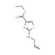 Ethyl 4-(prop-2-enylamino)-3,5-thiazolecarboxylate - chemical structure image