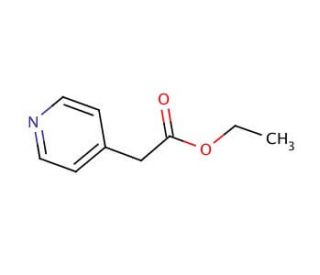 Ethyl 4-pyridylacetate (CAS 54401-85-3) - chemical structure image