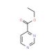 Ethyl 4-pyrimidinecarboxylate (CAS 62846-82-6) - chemical structure image