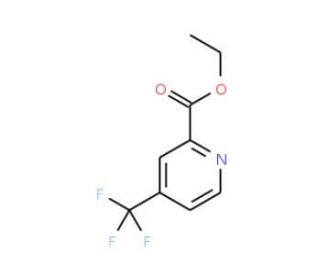 Ethyl 4-(trifluoromethyl)-2-pyridinecarboxylate (CAS 1171919-08-6) - chemical structure image