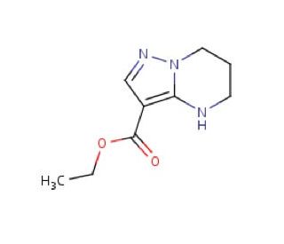 ethyl 4H,5H,6H,7H-pyrazolo[1,5-a]pyrimidine-3-carboxylate (CAS 115931-38-9) - chemical structure image