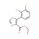 Ethyl 5-(2,3-dichlorophenyl)oxazole-4-carboxylate (CAS 951885-31-7) - chemical structure image