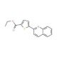 Ethyl 5-(2-quinolinyl)-2-thiophenecarboxylate - chemical structure image