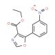 Ethyl 5-(3-nitrophenyl)oxazole-4-carboxylate (CAS 916674-05-0) - chemical structure image