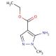 Ethyl 5-amino-1-methyl-1H-pyrazole-4-carboxylate (CAS 31037-02-2) - chemical structure image