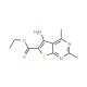 ethyl 5-amino-2,4-dimethylthieno[2,3-d]pyrimidine-6-carboxylate - chemical structure image
