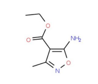 ethyl 5-amino-3-methylisoxazole-4-carboxylate (CAS 25786-72-5) - chemical structure image