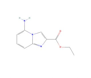 Ethyl 5-aminoimidazo[1,2-a]pyridine-2-carboxylate (CAS 1000017-97-9) - chemical structure image