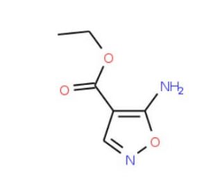 ethyl 5-aminoisoxazole-4-carboxylate (CAS 34859-64-8) - chemical structure image