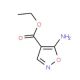 ethyl 5-aminoisoxazole-4-carboxylate (CAS 34859-64-8) - chemical structure image